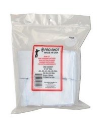 Pro-Shot Square 21/4" Cleaning Patch .38-.45 Caliber 250Ct 21/4-250