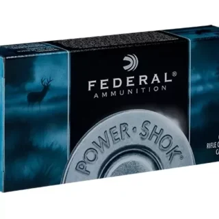 Federal Power-Shok .30-06 Springfield, 150 Grain JSP, 20 Rounds 3006A