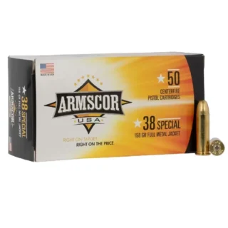 Armscor USA 158gr 38 SPL 20 Rounds FAC38-17N