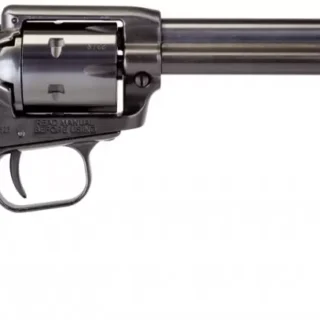 Heritage Rough Rider .22 LR Single Action Revolver RR22B6WBRN17, Wood Burn DTOM Grips 6rd 6.5"