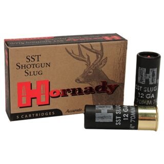 Hornady SST 12 Gauge, 2-3/4" 300 Grain FTX Sabot Slug, 5 Rounds 8623