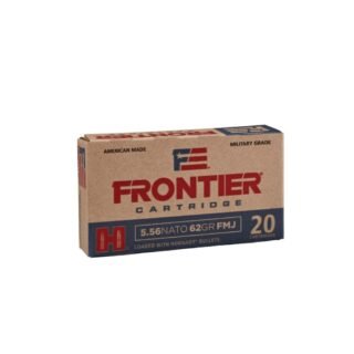Frontier 5.56 NATO 62gr FMJ 20 Round FR260