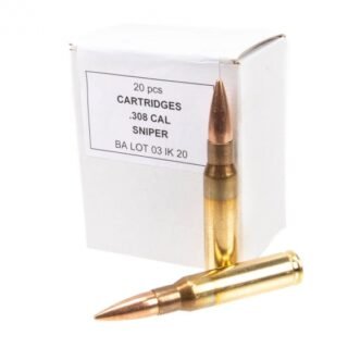 Igman Ammo .308 Win 168 Grain FMJBT, 20 Rounds BBMI/308/168GR