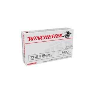 Winchester USA 149gr 7.62x51mm 20 Round WM80