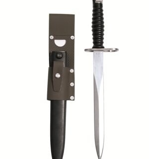 Military Surplus Swiss M57 Bayonet w/ Scabbard & Vinyl Frog, Used 91549200