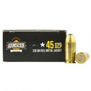 Armscor USA .45 ACP Ammunition 20 Rounds JHP 230 Grains AC45A-10N