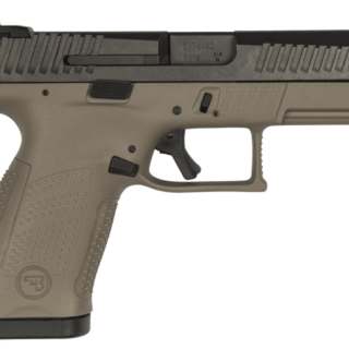 CZ P-10 C FDE 9mm 15rd 4" Pistol, Fixed Night Sights 91532