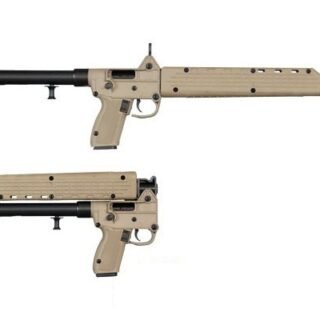 Kel-Tec Sub-2000 G17 9mm Semi-Automatic 17rd 16.1" Rifle, Tan Synthetic SUB2K9GLK17BTA