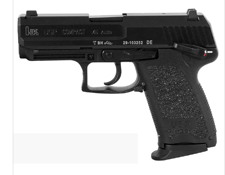 HK USP45 Compact V1 .45 ACP Pistol 81000344 / 704531LE-A5