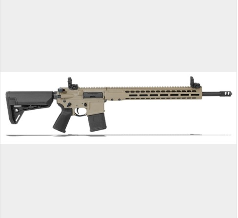 Barrett REC7 DI 5.56 NATO 18" DMR FDE Cerakote M-LOK Handguard Rifle 17151