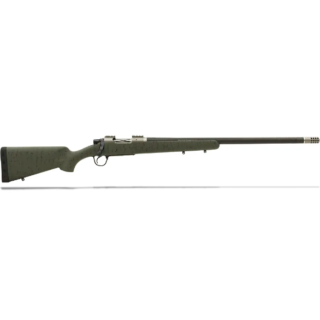 Christensen Arms 6.5 Creedmoor 24" Green W/Black Webbing Rifle CA10268-H14232