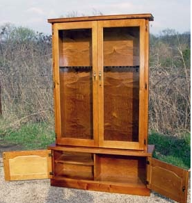 Scout 720 Gun Cabinet - Pine - 20-Gun
