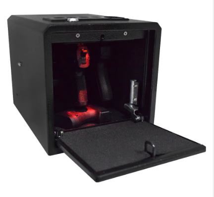 Stealth Tactical - Biometric Handgun Hanger Safe Quick Access Bio Pistol Security Box - Image 2