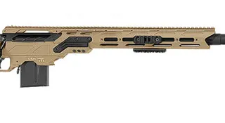 Cadex Defense CDX-33 LITE .300 Norma Mag 26" 1:8" Bbl Hybrid Tan/Blk Rifle w/MX1 MB CDX33-LITE-3NM-26-BR30-D2B1N-HTB