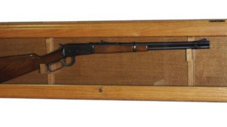 Scout 305-O Solid Oak Wall Mount Display