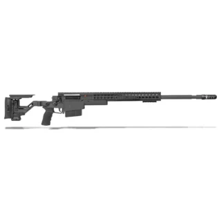 Accuracy International AXSR Folding Rifle .338 Norma Mag Black 27" 3/4"-24 w/Brake SR38N27MBL