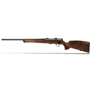 Anschutz 1727L F .17 HMR Walnut German 22" Bbl LH Rifle w/5020 2-Stage Trigger 013666