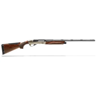 Benelli Ethos Field 28ga 3" 26" AA-Grade Satin Walnut Engraved Nickel-Plated Receiver 2+1 Semi-Auto Shotgun 10480