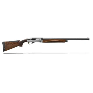 Benelli ETHOS Field 12-ga 3" 28" AA-Grade Satin Walnut Engraved Nickel-Plated Receiver 4+1 Semi-Auto Shotgun 10462