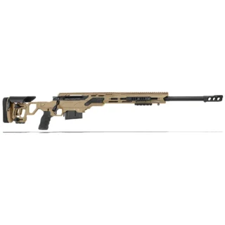 Cadex Defense CDX-33 LITE .300 Norma Mag 26" 1:8" Bbl Skele-Stock Hybrid Tan/Blk Rifle w/MX1 MB CDX33-TAC-3NM-26-BS30-D2B1N-HTB