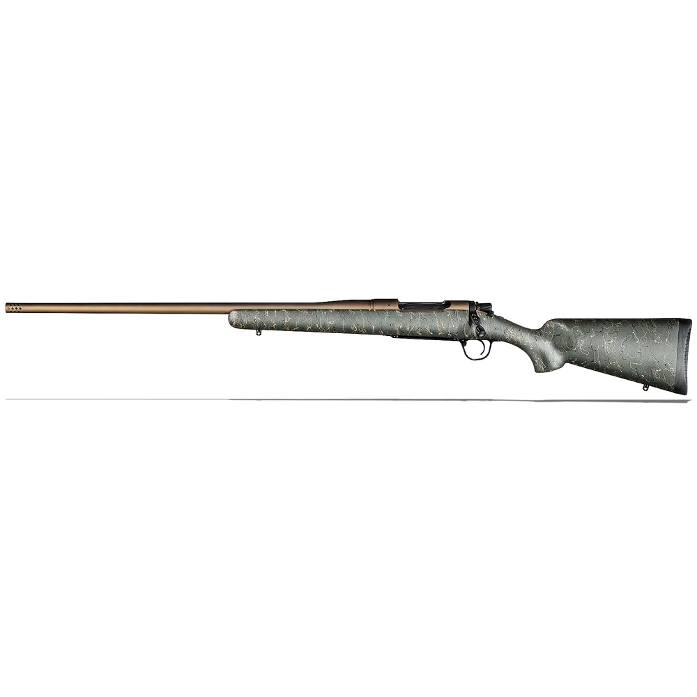 Christensen Arms Mesa 6.5 PRC 24" 1:8" Green w/ Black & Tan Webbing LH Rifle 801-01050-00