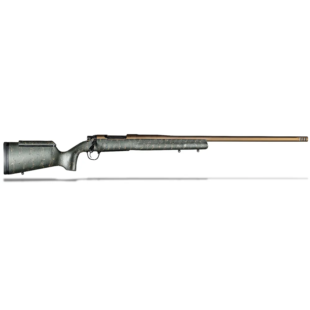 Christensen Arms Mesa Long Range 28 Nosler 26" Green w/ Blk & Tan Webbing Rifle 801-02010-00