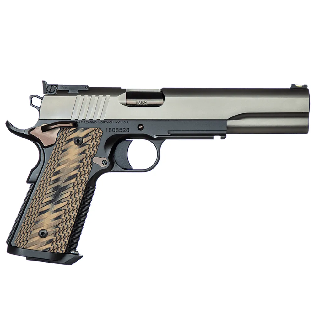 Dan Wesson Kodiak 10mm Tri-Tone w/Front Fiber Optic/Adj Rear Sight, Magwell, G10 Grips, 8rd Pistol 01852