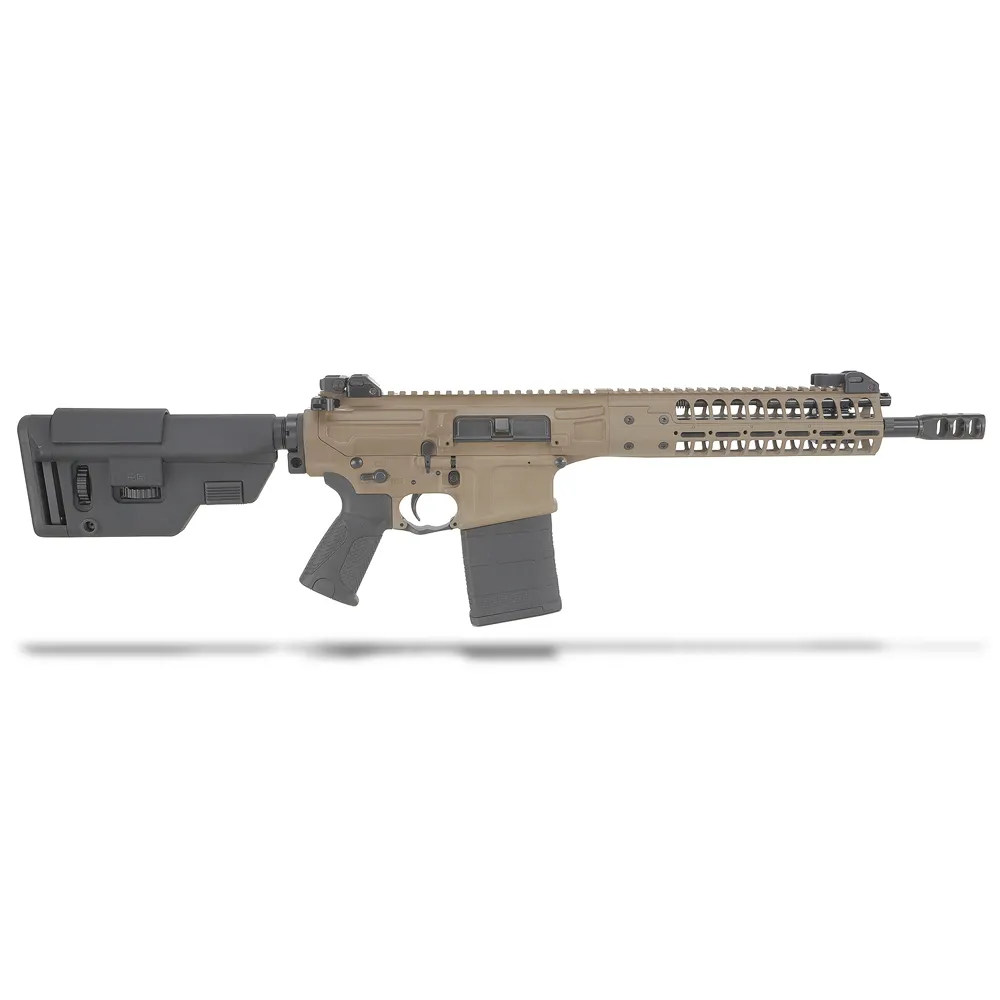 LWRC REPR MKII 7.62x51 12" Std Hvy Bbl FDE Rear Charge Rifle REPRMKIIR7CK12