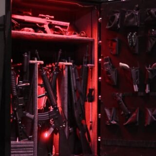 Old Glory Tactical Gun Safe - SD6039 - SUPER-DUTY 36 Gun Capacity - 2 Hour Rating