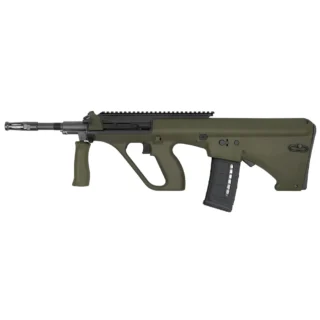 Steyr Arms AUG A3 M1 5.56x45mm NATO 16" 1:9" 1/2x28 TPI Bbl NATO Green Semi-Auto Rifle w/RH Extended Picatinny Rail AUGM1GRNEXTNATO